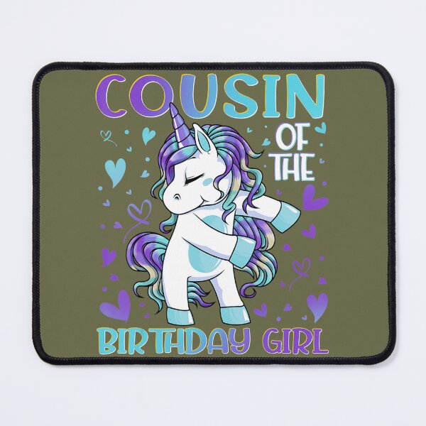 Item preview, Cousin of the Birthday 	 Flossing Unicorn Cousin 	 	 	 designed and sold by tfgmizko5.