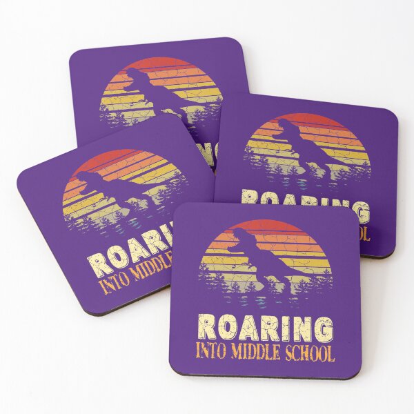 Item preview, Roaring Middle School Dinosaur Back To School First Day 	 	 	 designed and sold by evafrgiremt58.
