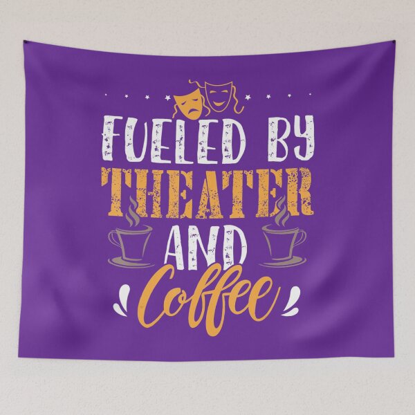 Item preview, Impulsado por el teatro y el café Teatro de actuación divertido designed and sold by ttjrvoxmi0.