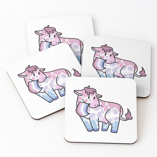 Item preview, Bigender Pride Cow designed and sold by HelLoveHelena.