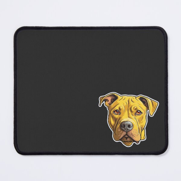 Item preview, Red Nose Pitbull designed and sold by StickeryOnline.