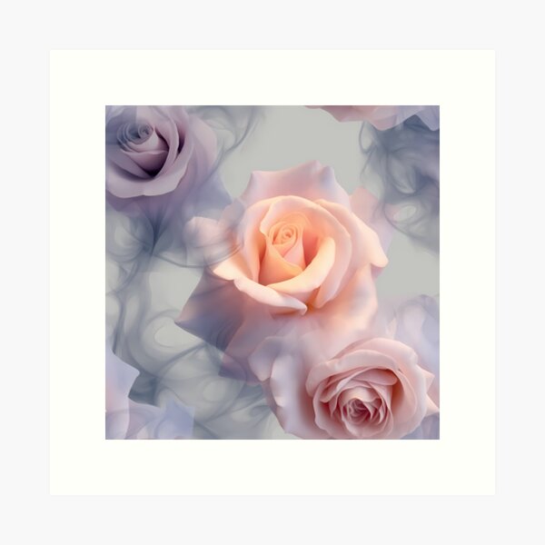 Aperçu de l'œuvre Collection Ethereal Rose Vapor Art créée et vendue par DreamBlazeStu.