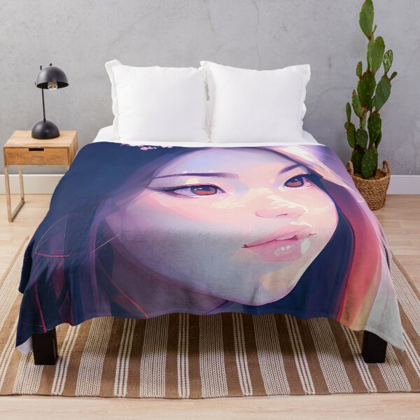 Item preview, Beautiful Cartoon woman portrait - Cool Art designed and sold by joejiing.