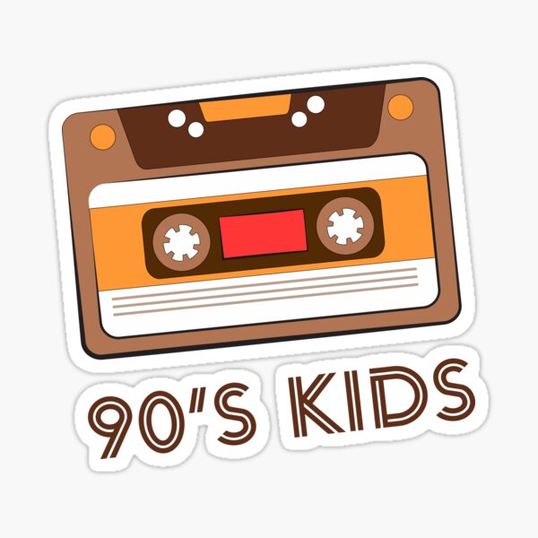 90's Kids Sticker
