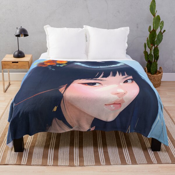 Item preview, Beautiful Cartoon Woman Portrait - Cool Art designed and sold by joejiing.