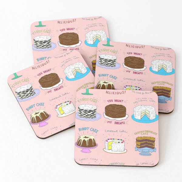 Item preview, Classic Cakes Print, Cake Art, Kitchen Art and Print, House Warming designed and sold by peachcakecanvas.