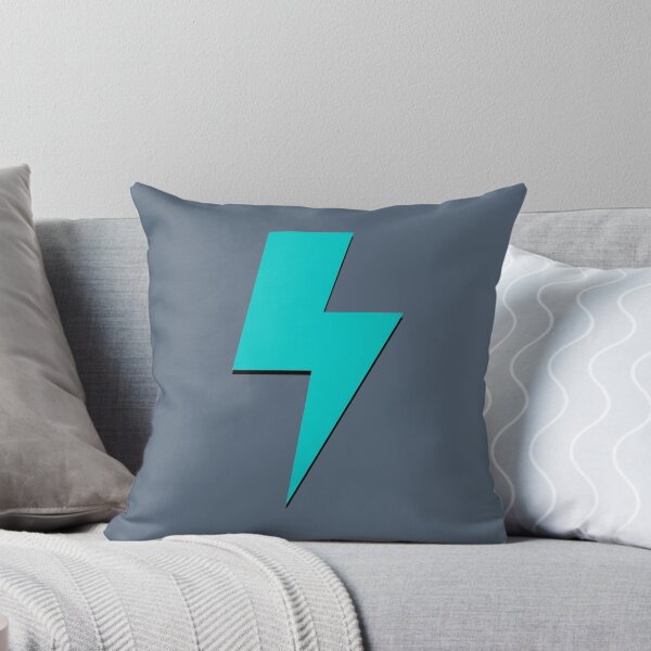 Item preview, Lightning bolt (green/blue on grey) designed and sold by nbcreative99.