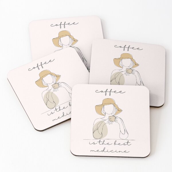 Item preview, Coffee Is The Best Medicine Lover Caffeine Life  designed and sold by BarDesign.