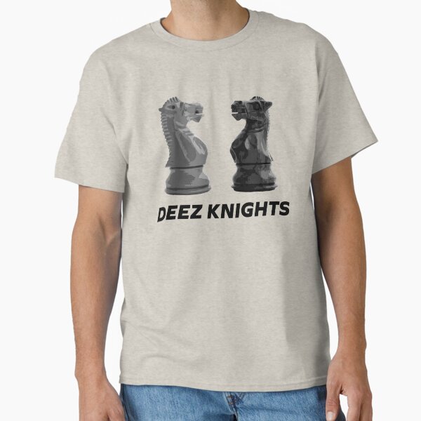 Item preview, Deez Knights, funny chess meme designed and sold by itisjakob.