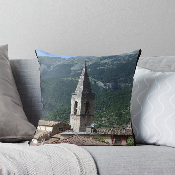 Item preview, The Magnificent View of the Bell Tower of Santa Maria della Valle Church in Scanno designed and sold by EpicVistas.
