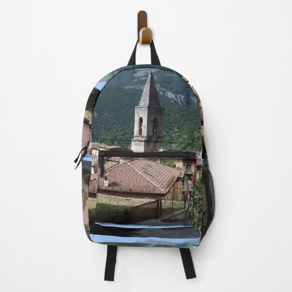 Item preview, The Magnificent View of the Bell Tower of Santa Maria della Valle Church in Scanno designed and sold by EpicVistas.