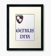 GENIUS Framed Print