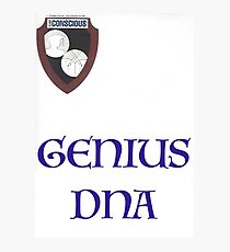 GENIUS Photographic Print