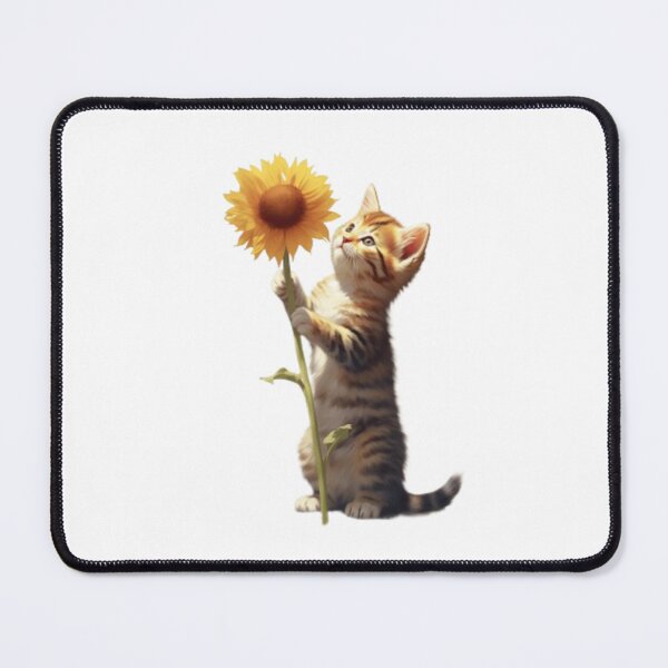 Item preview, Baby Cat Picks Sunfower designed and sold by Barnissim.