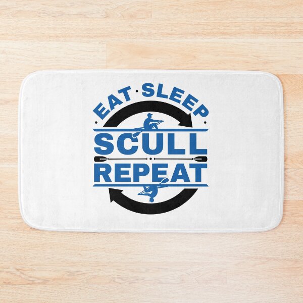 Item preview, Eat Sleep Scull Repeat Rowing Crew Sculling designed and sold by jaygo.