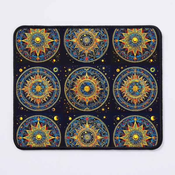 Item preview, Colorful and vibrant mandala art pattern designed and sold by Earth Nature Creations.