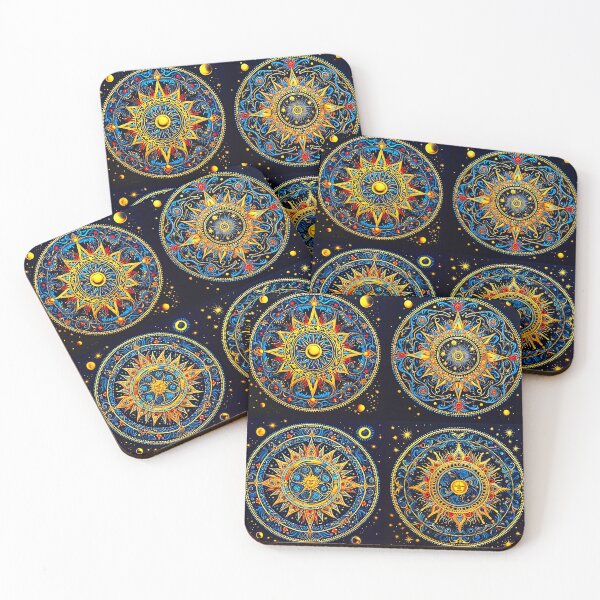 Item preview, Colorful and vibrant mandala art pattern designed and sold by Earth Nature Creations.