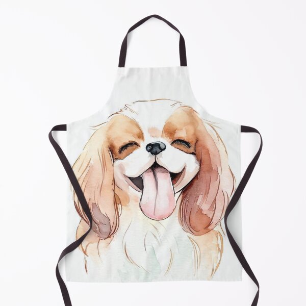 Item preview, Happy Cavalier King Charles Spaniel designed and sold by Hello Llama.