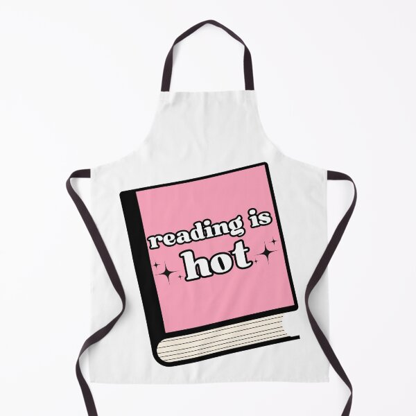 Item preview, Reading is hot - cute book designed and sold by Stuffspot.