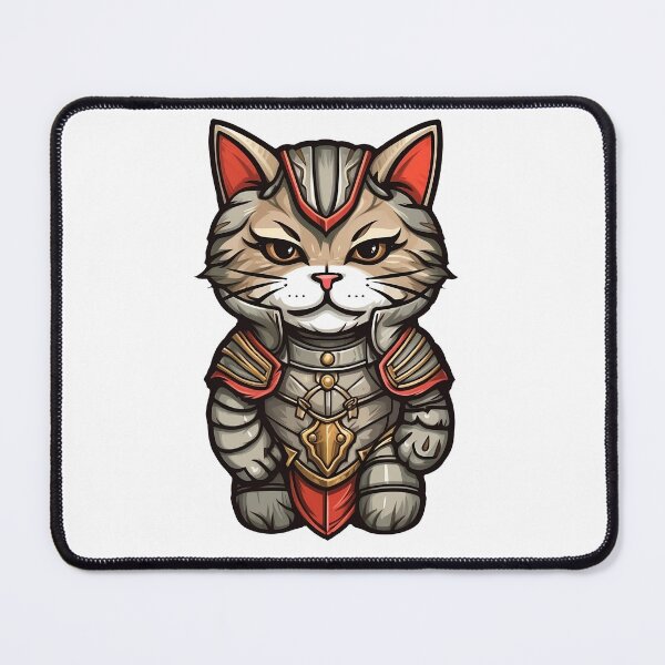 Item preview, cat in armor designed and sold by lavroshh.