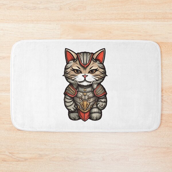 Item preview, cat in armor designed and sold by lavroshh.