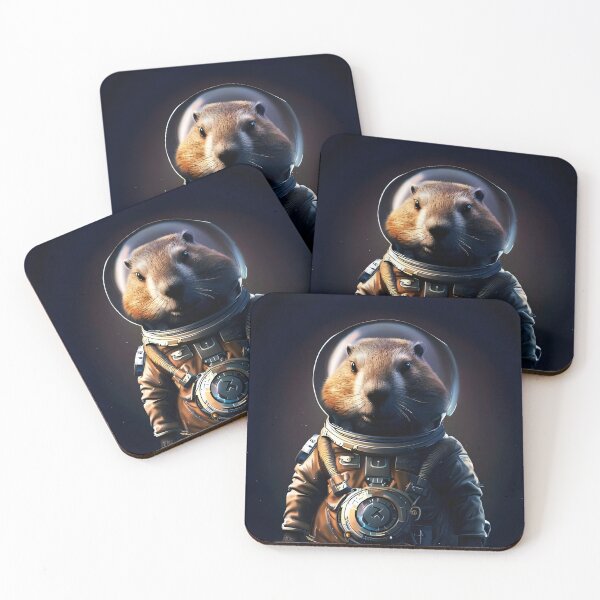 Item preview, Astronaut Beaver designed and sold by iamrt.