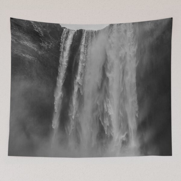 Item preview, Skógafoss Waterfall II designed and sold by victoria frost.
