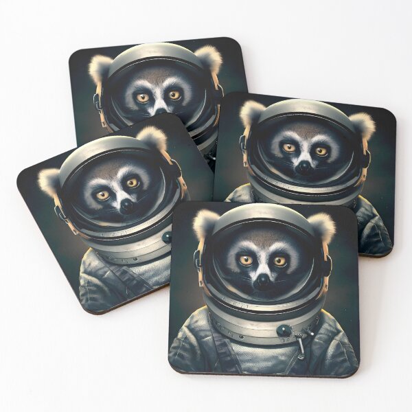Item preview, Astronaut Lemur designed and sold by iamrt.