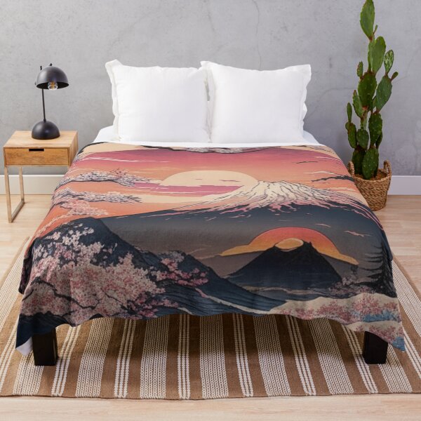 Item preview, Ukiyo-e Field of Cherry Blossoms designed and sold by XamiDesign.