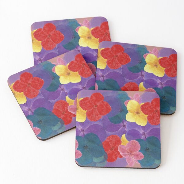 Item preview, Colourful Violet Dried Pressed Flowers  designed and sold by PodXDesigns.