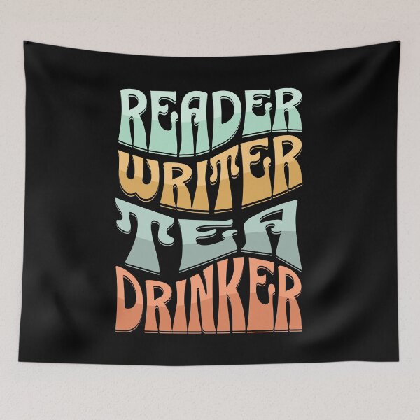 Item preview, Reader Writer Tea Drinker designed and sold by AJDesignsstuff.