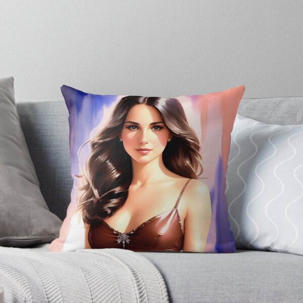 Item preview, Retrato de acuarela de mujer encantadora - Cool Art designed and sold by joejiing.