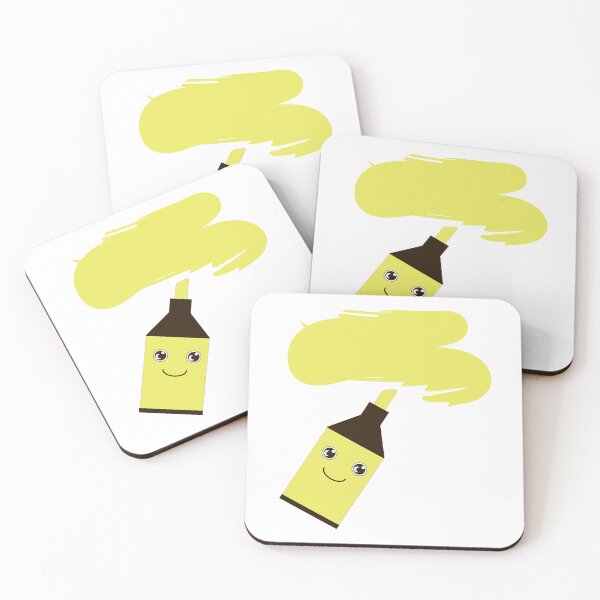 Item preview, Cute Yellow Marker Print designed and sold by Printable-Cutie.