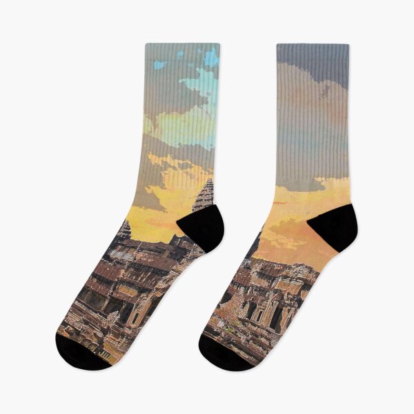Item preview, The Enchanting Marvel: Exploring Angkor Wat's Mystical Grandeur designed and sold by Anuchartl.