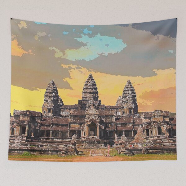 Item preview, The Enchanting Marvel: Exploring Angkor Wat's Mystical Grandeur designed and sold by Anuchartl.