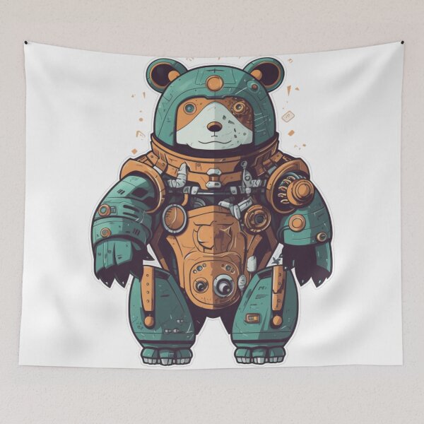 Item preview, The robotic bear designed and sold by fanzen69.