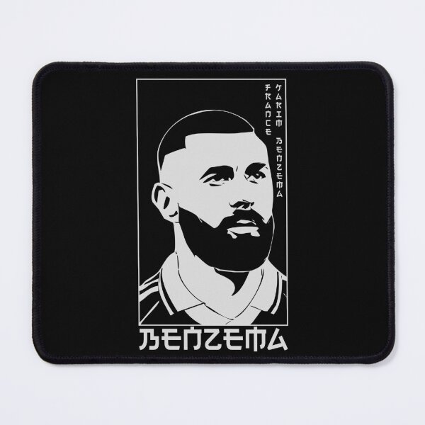 Item preview, Karim Benzema Japanese Style Portrait art illustration designed and sold by 442workshop.
