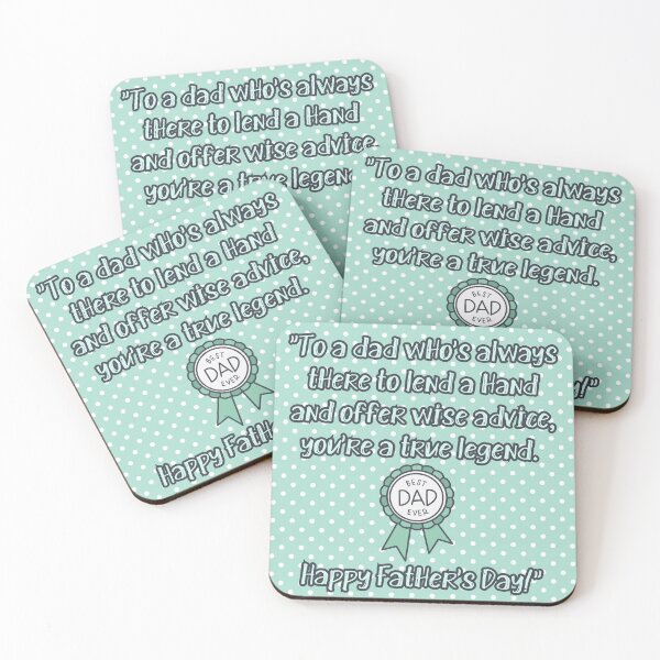 Item preview, Wishes for dad designed and sold by Monika Turemka.