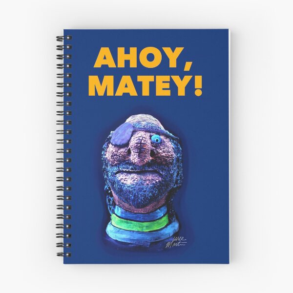 Item preview, PIRATE 'AHOY MATEY!' designed and sold by LanceMartin.