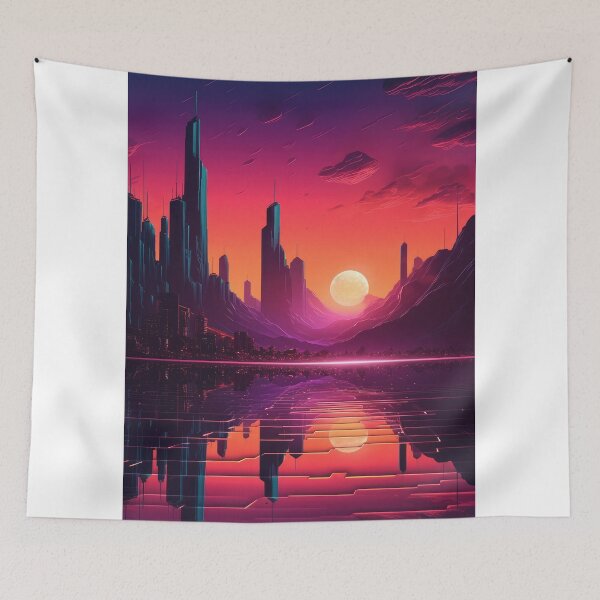 Item preview, sunset city designed and sold by JoBlack1.