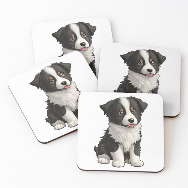 Aperçu de l'œuvre Mignon chiot Border Collie créée et vendue par Philip-p22.