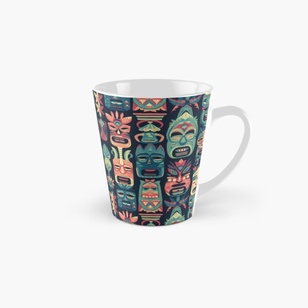 Item preview, The Tiki: a Mid-Century Modern, Polynesian textile pattern by DecoTiler designed and sold by DecoTiler.