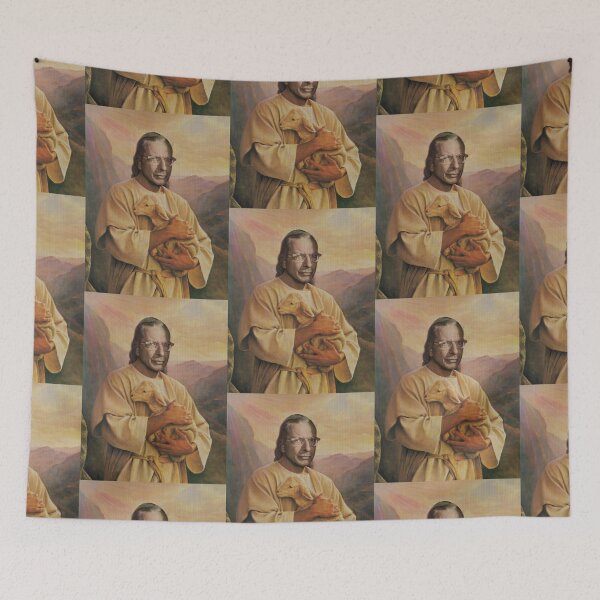 Item preview, Jeff Goldblum and The Lamb, as Jesus designed and sold by GeorgeSears.