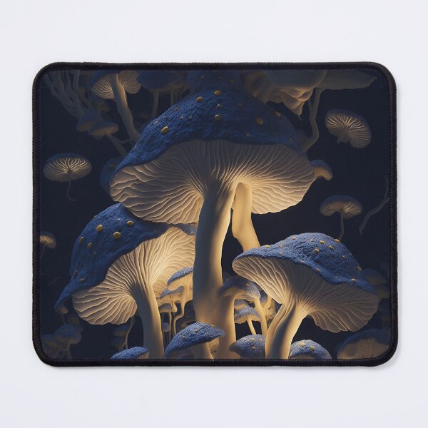 Item preview, Dreamy Mushroom and Flower Tiled Art: Ultra-Detailed Photography designed and sold by cocomikozza.