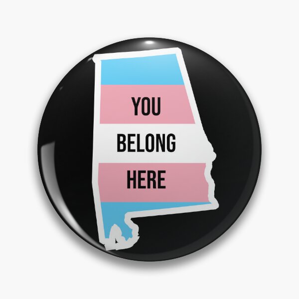 Item preview, Alabama Pride: You Belong Here: Trans flag designed and sold by mur007.