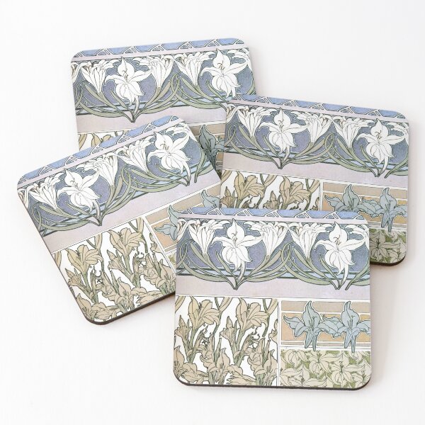 Item preview, Flowers (1901) - Alphonse Mucha designed and sold by SALON DES ARTS.