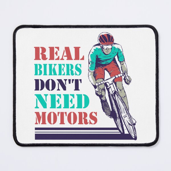 Item preview, Real bikers don't need motors, Anti E-Bike designed and sold by HandicraftArt.