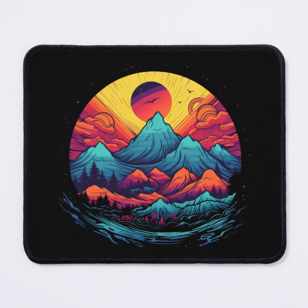 Item preview, Mountain Scenery Nature Hiker Camping Scouting Mountaineering designed and sold by farhanhafeez.