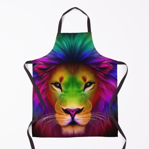 Item preview, Rainbow Lion King designed and sold by Hello Llama.