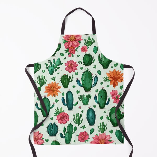 Item preview, Cactus and flowers pattern designed and sold by stickerbuddy01.